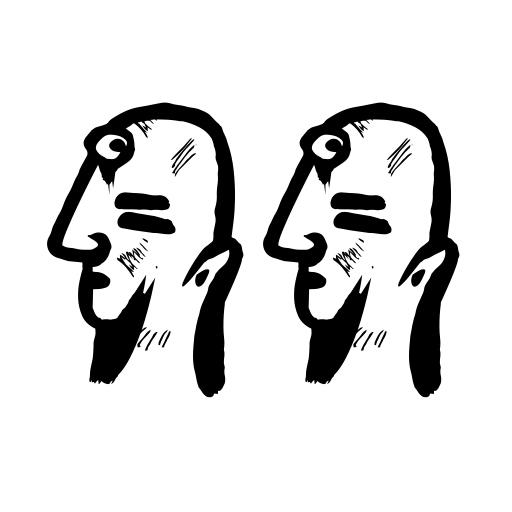 Bold People Font icon