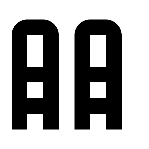 Bold Universe Font icon