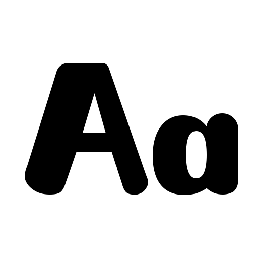 BOLDER Font icon