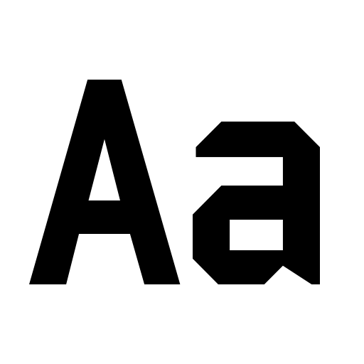 Bombardier Font icon