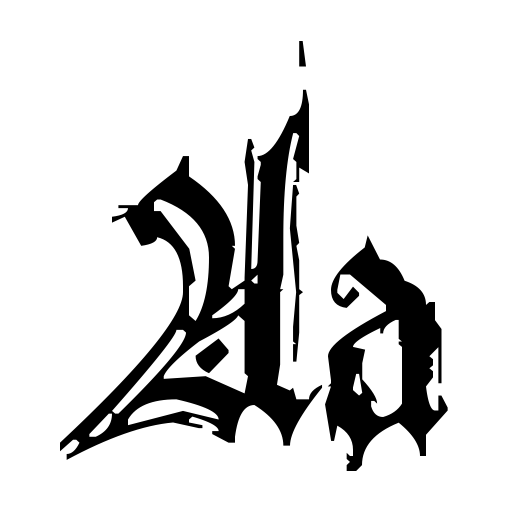 Bonbon Bleu Font icon