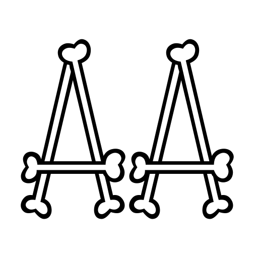 Bone Sticks_PersonalUseOnly Font icon