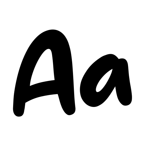 Bongkar Font icon