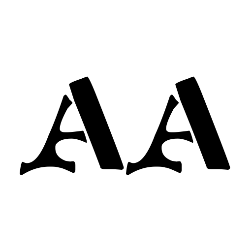 Bonita Stencil Font icon