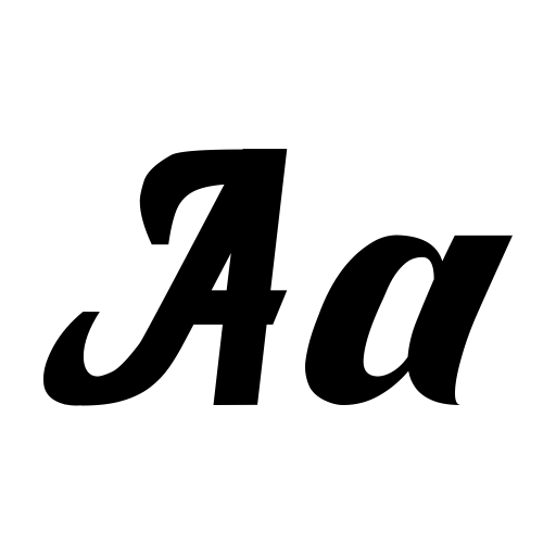 Bonjour Font icon