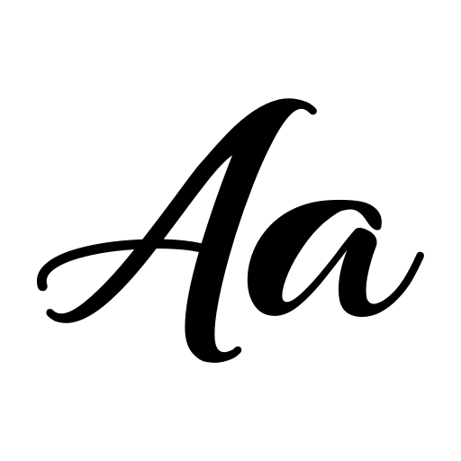 Bonjour Allgera Font icon