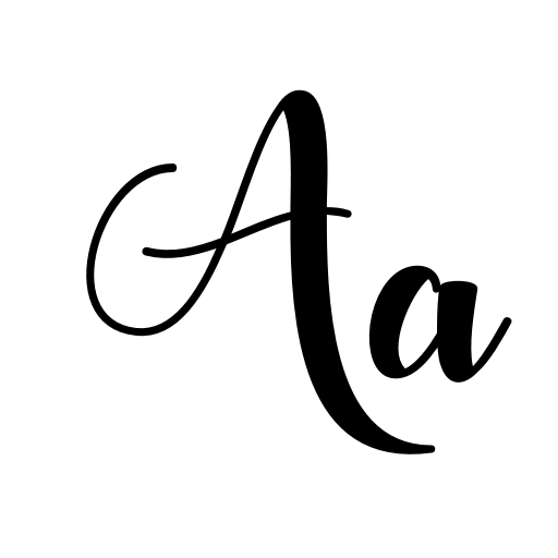 Bontella Script Font icon