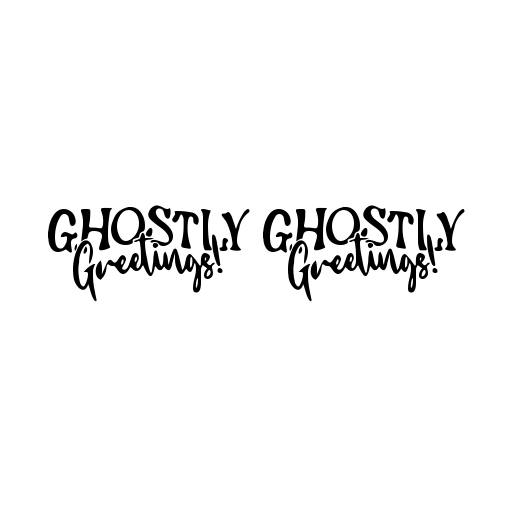 Boo Words Font icon