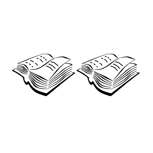 Book Stamps Figure Font icon