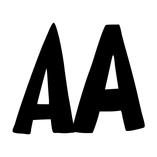 Bookshop Font icon