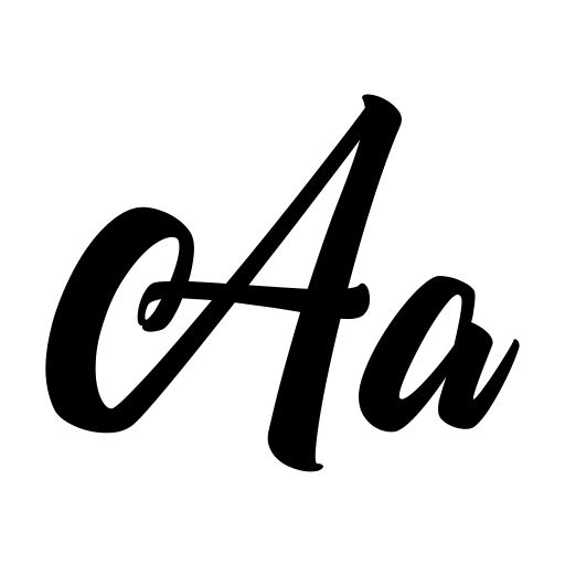 Boomerang Script Font icon