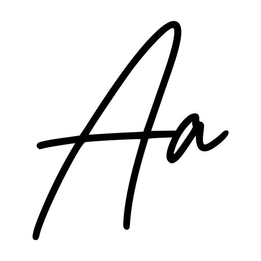 Boostard Signature Font icon