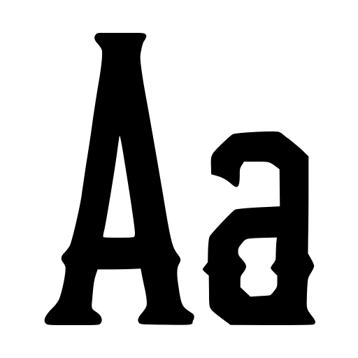 Boosters Personal Use Font icon