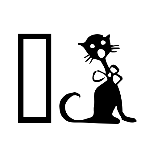 Border Cats Font icon