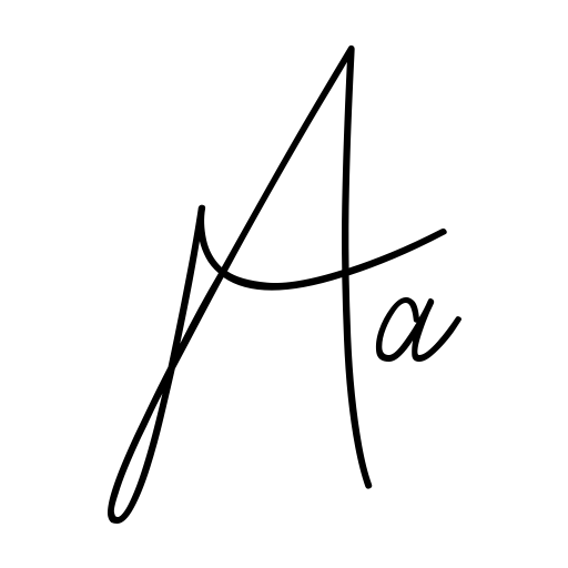 Bordershine Monoline Font icon