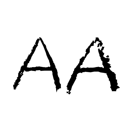Bored Crayon Font icon