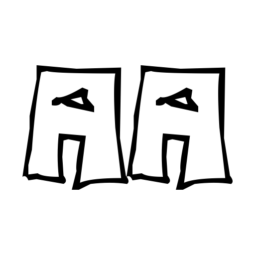 Bored Schoolboy Font icon