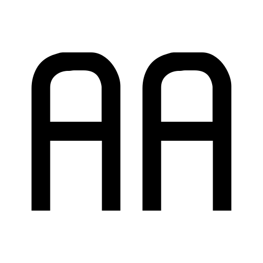 boring Font icon