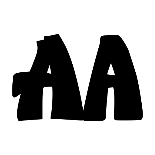 Bostero Personal Use Only Font icon