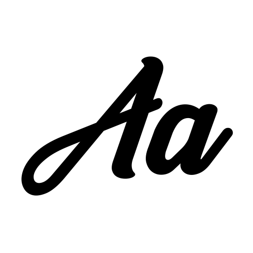 Boulevard Script Font icon