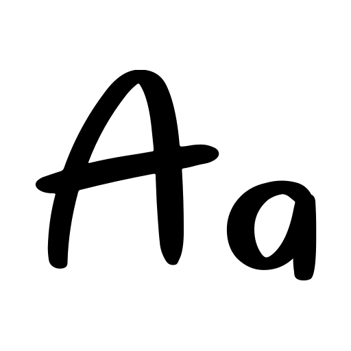 Bouncy Love Font icon