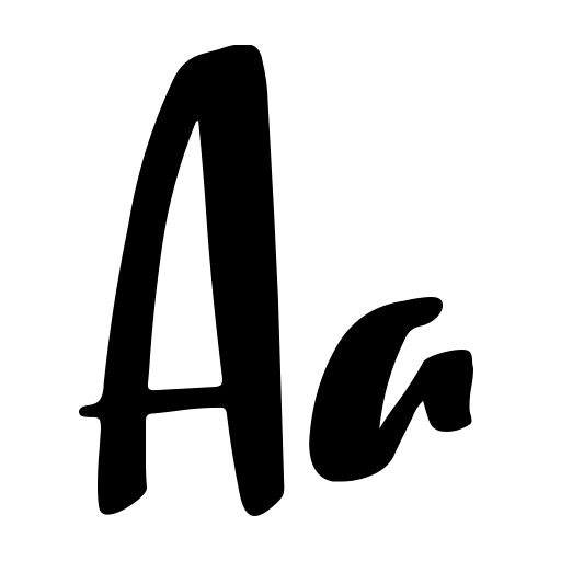 Bouncy Mate Font icon