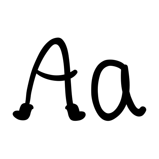 Bows And Boots Font icon