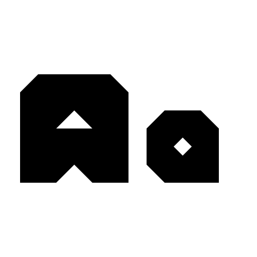BoxCut Font icon