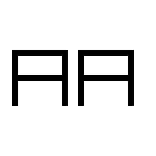 Boxed Font icon