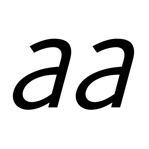 Bradbury-Oblique Font icon