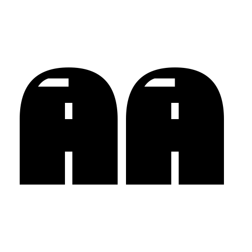 Brand New Retro Font icon