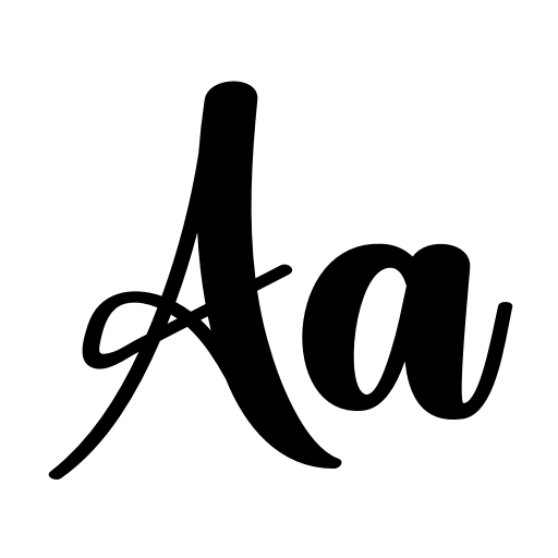 Branding Font icon
