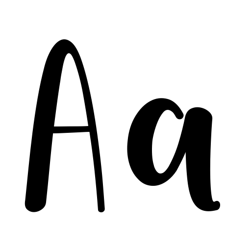 Branding Font icon