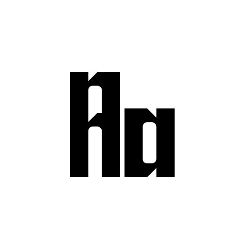 Bravado Block Font icon