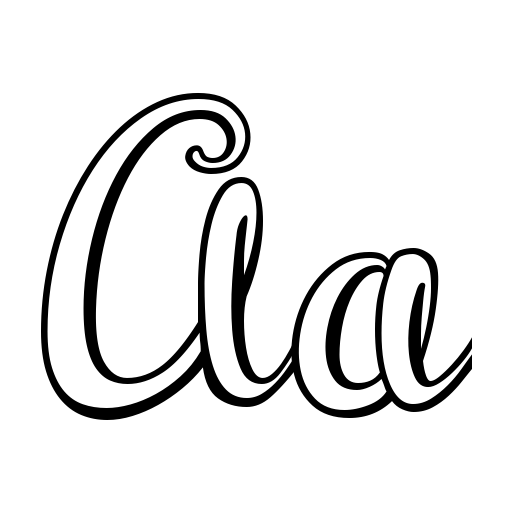 Brazilian Script Font icon