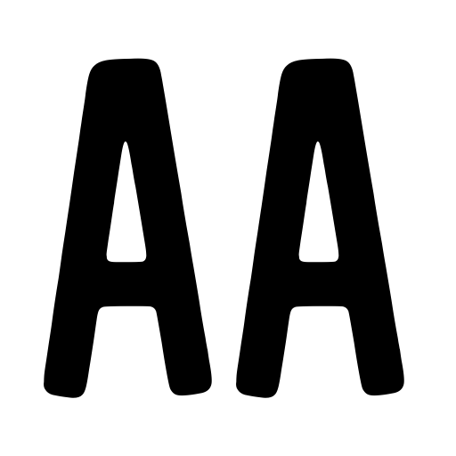 Breaked Font icon