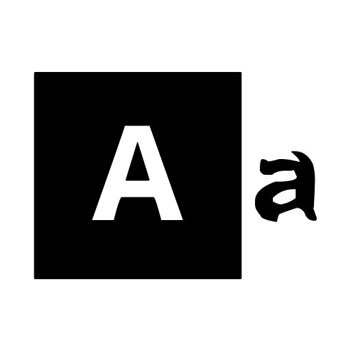 Breaking B Font icon
