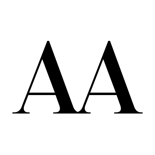 Breaking News Font icon