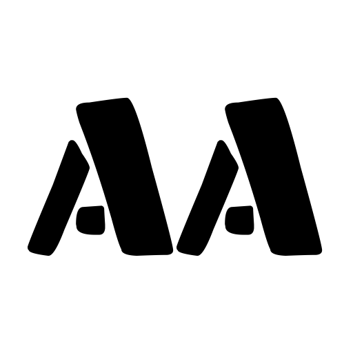 Breaking Stencil News Font icon