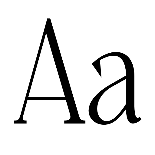 Breasto Display Font icon