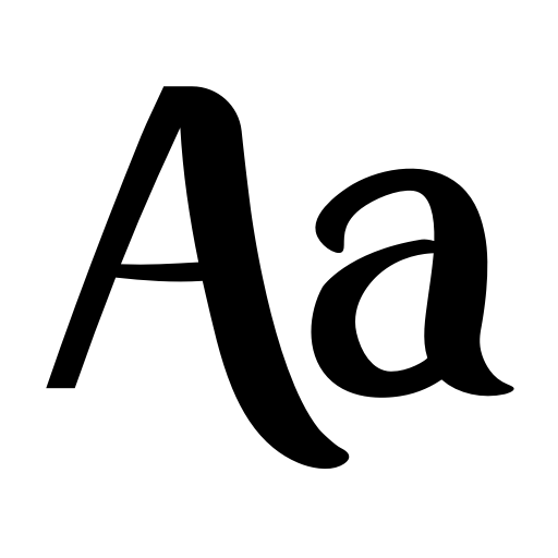 Bregedelpersonaluse Font icon