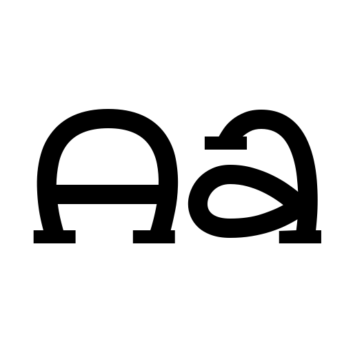 Brendy Berly Font icon