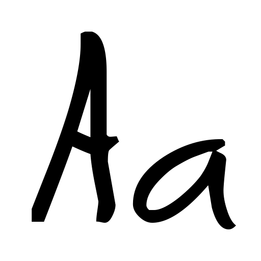 Brian Scratch Font icon