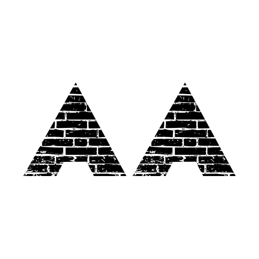 BRICKS PERSONAL USE Font icon