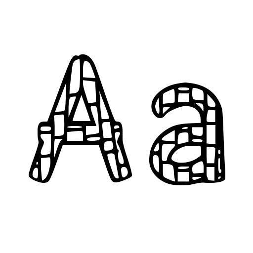 Bricks Font icon