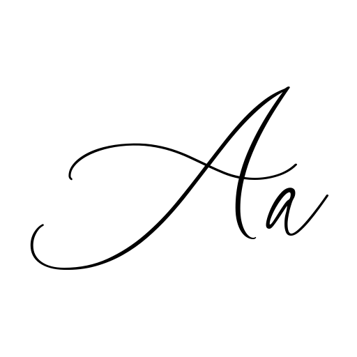 Bridal Routine Demo Font icon