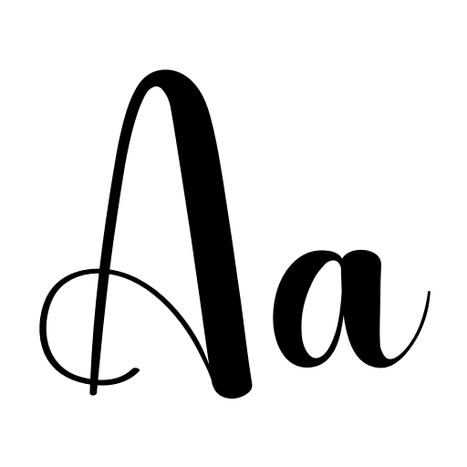 Bridal Font icon