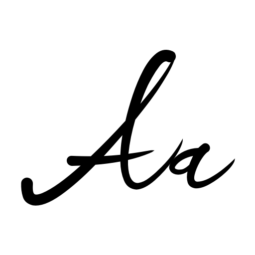 Bridesmaid Font icon