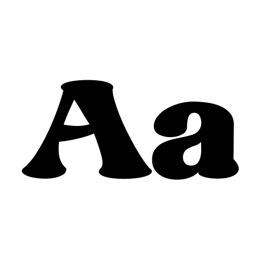 Brigent Display Font icon
