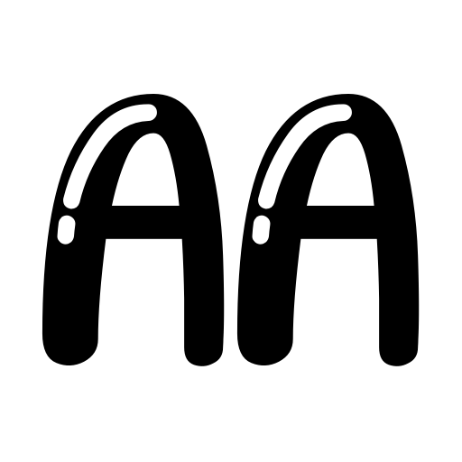 Brighly Crush Font icon